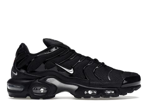 nike air max plus mini swoosh|Nike Air Max Plus Mini Swoosh Black Silver Men's .